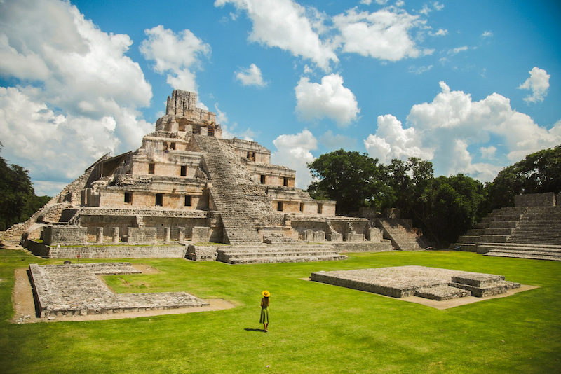 Campeche is a colonial town and one of the hidden gems of the Yucatan Peninsula that's perfect to visit after renting a car in Cancun Airport