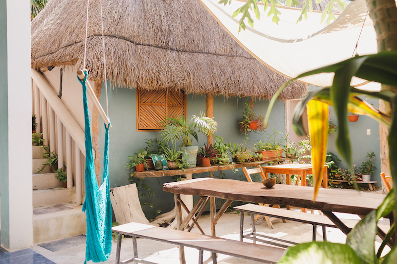 El Barco Verde is one of the best budget hotels in Isla Holbox 