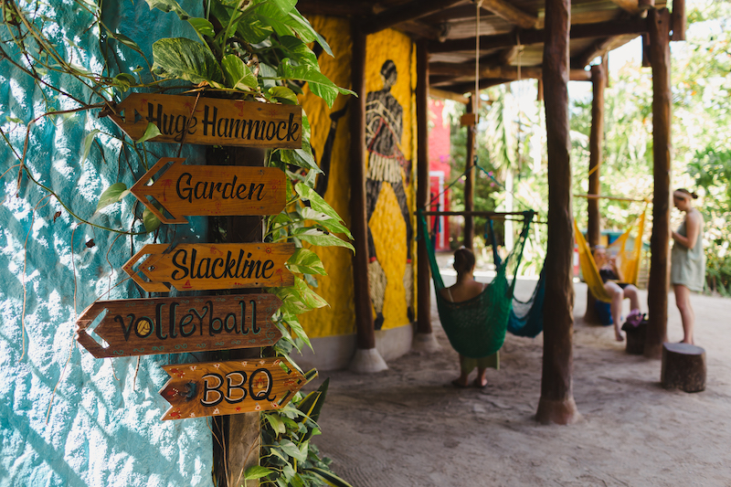 Tribu is one of the most popular hostels in Isla Holbox thanks to its great social atmosphere and many activities 