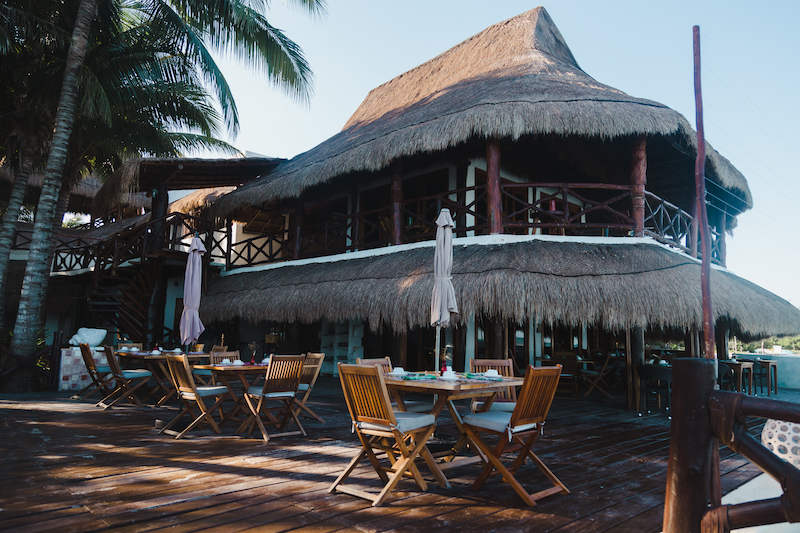 Las Nubes is one one of the best Holbox hotels near the beach