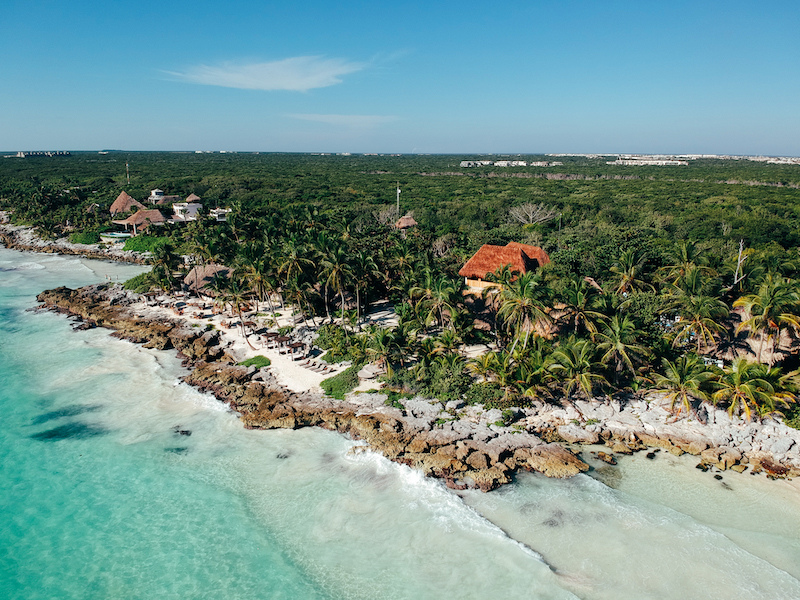 Villa Pescadores is one of the best beachfront hotels located in Tulum hotel zone