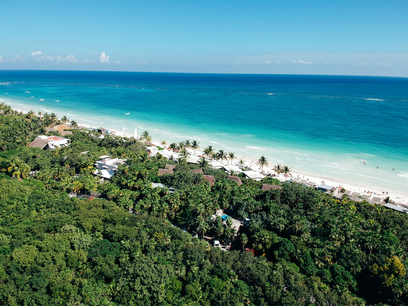 Azulik is one of the best beachfront hotels where you can enjoy Tulum during any time of the year.