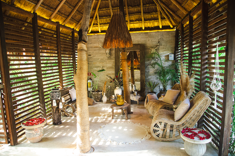 Ahau is one of the best beachfront hotels in Tulum 