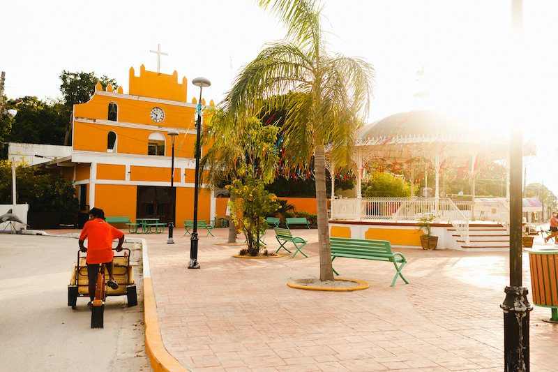 Isla Aguada is one of many pueblos magicos in Mexico - small towns that were awarded a special designation by the Mexican government because of their cultural and historic significance. 