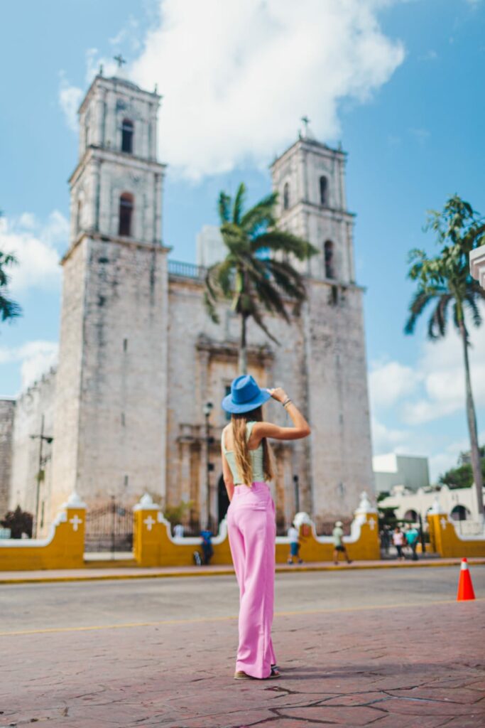 Valladolid is one of the best day trips from Tulum to escape seaweed and one of the best budget destinations in Mexico.