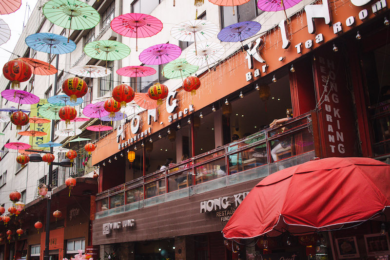 China Town is one of the most popular Mexico City neighborhoods located near the historic center.