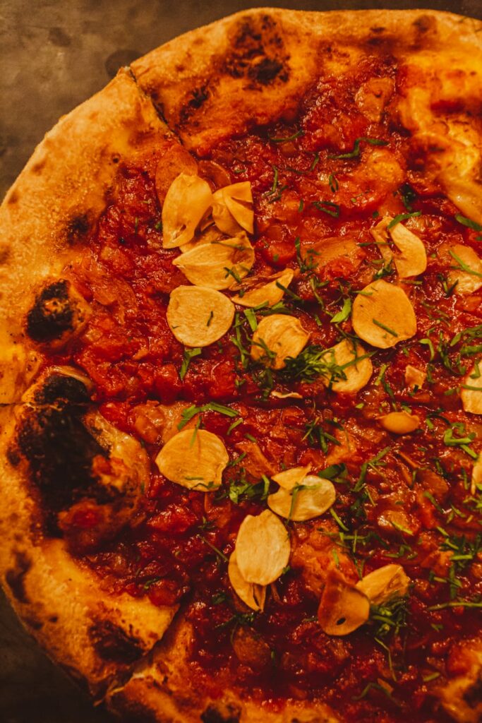 Pizzeria Mozza offers some of the best pizza in LA if you want to try delicious fire-wood pizza from the oven.