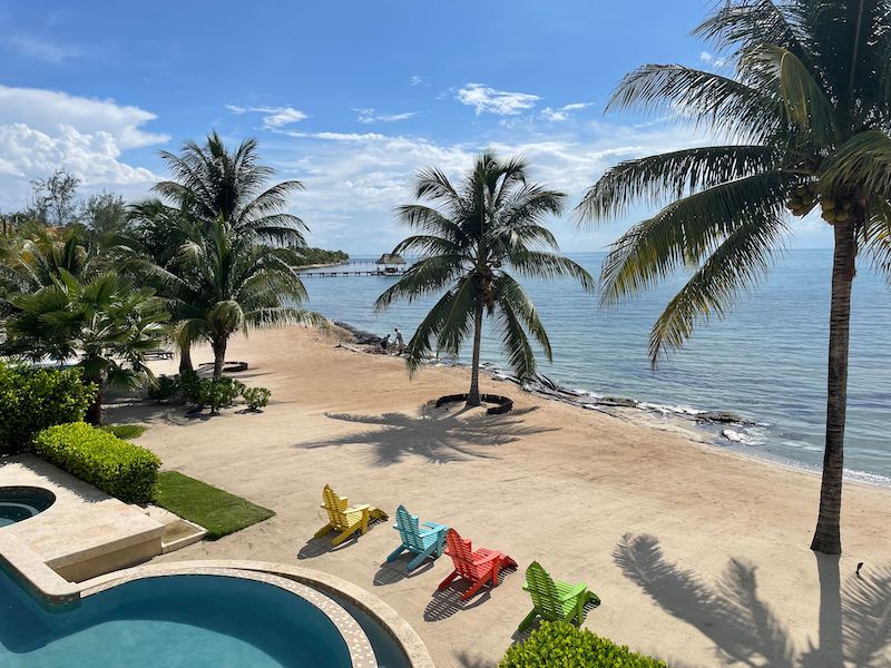 Sirenian Bay is one of the most popular resorts in Placencia, Belize 