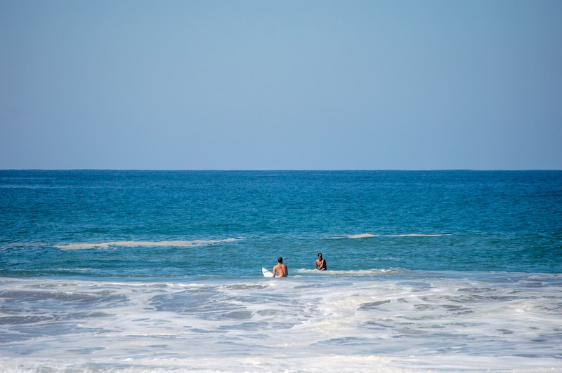 Puerto Escondido is one of the top surfing spots along the Coast of Oaxaca, Mexico