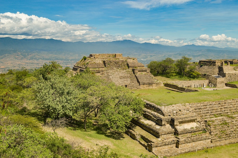 Visiting Monte alban ruins is one of the most popular things to do in Oaxaca.