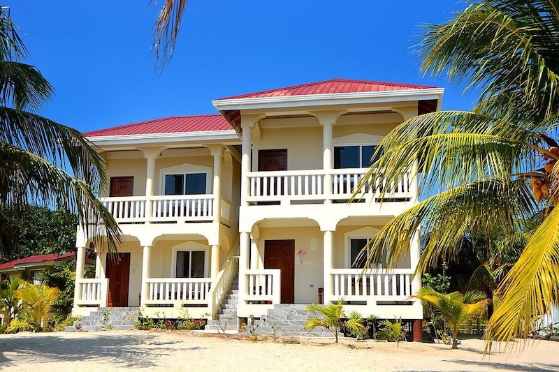 Placencia is one of the most popular places to visit in Belize that boasts many beachfront hotels.