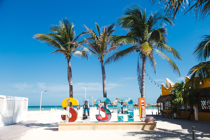 Walking along the Malecon is one of the best things to do in Sisal