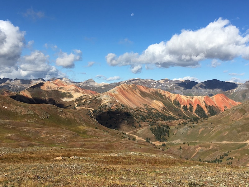 Red Mountain Pass is one of the most scenic stops along One Million Dollar Highway in Colorado