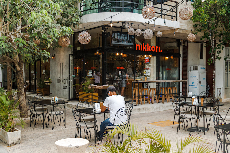 There are plenty of cool sushi places in Tulum, some of which are located in Aldea Zama, a new area of Tulum.