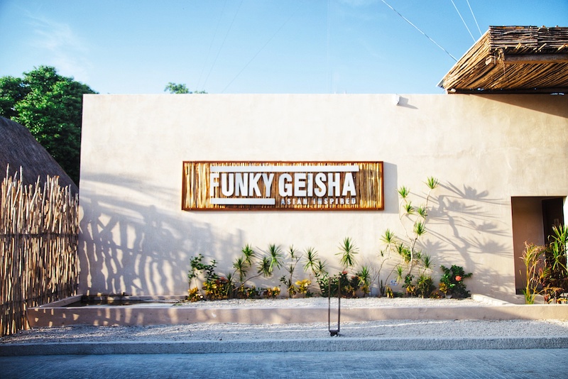 Funky Geisha is one of the best sushi places in Tulum Hotel Zone 