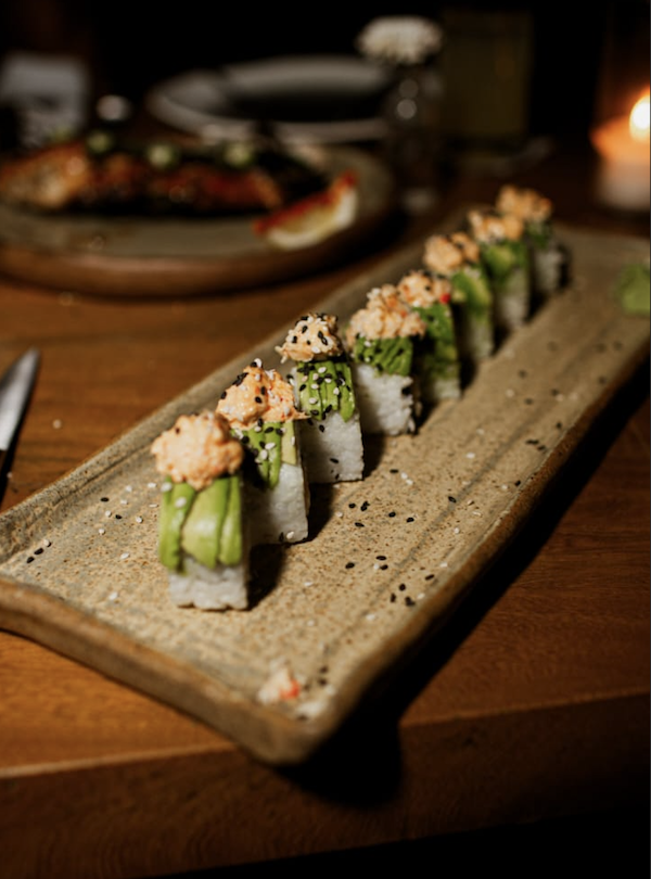 Tora is one of the most popular sushi spots in Tulum