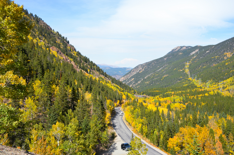 October in Colorado is a perfect time to see fall colors