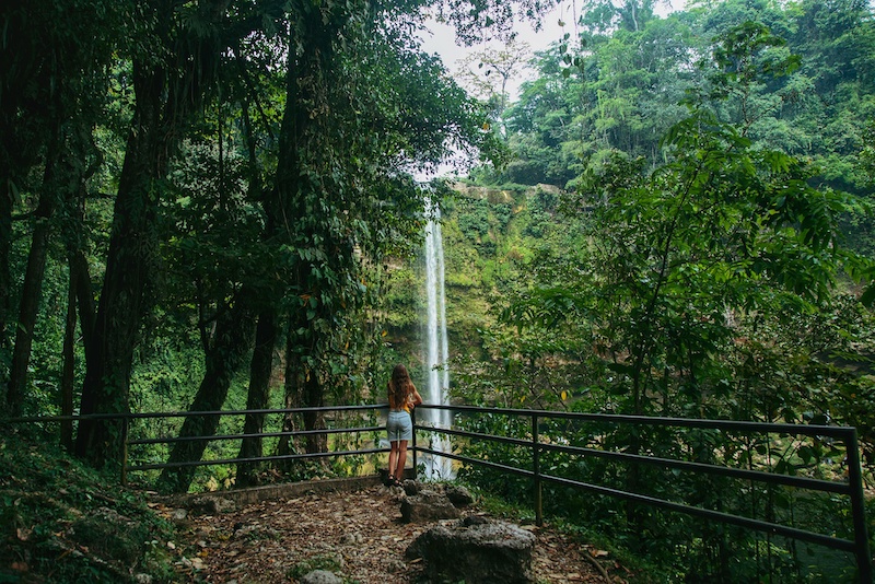 Misol Ha Waterfalls is one of the highlights of the Chiapas trip