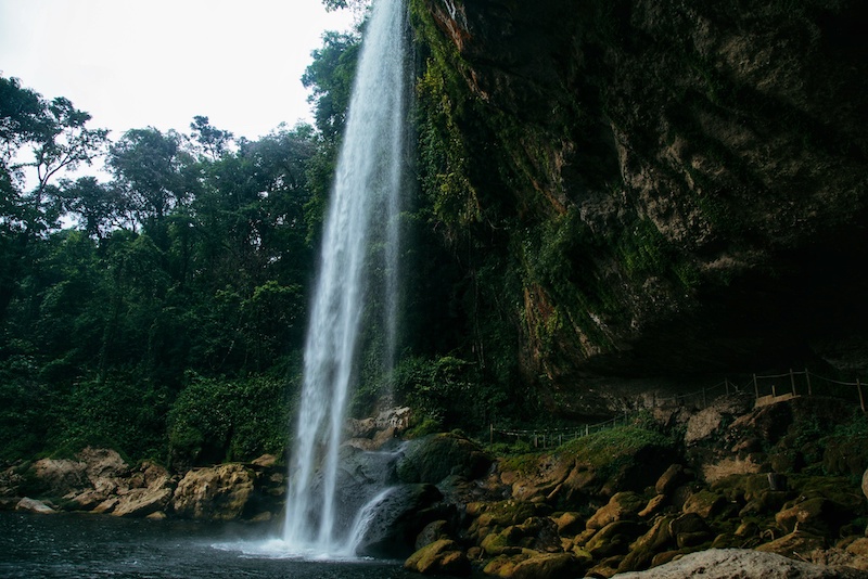 Misol-Ha is one of the most popular places to visit in Chiapas