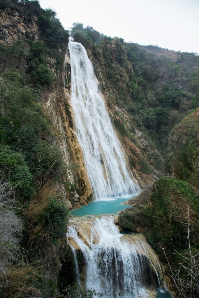 El Chiflon is one of the most popular waterfalls in Chiapas