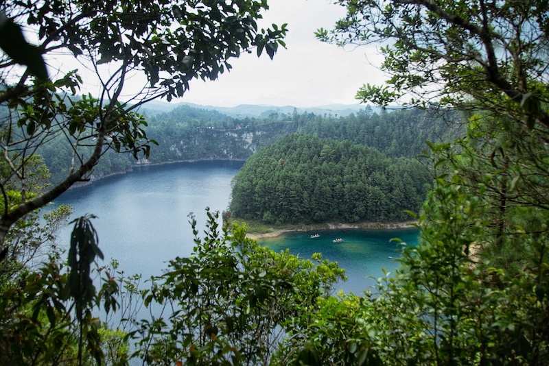 Lagunas De Montebello National Park is one of the most beautiufl places to visit in Mexico