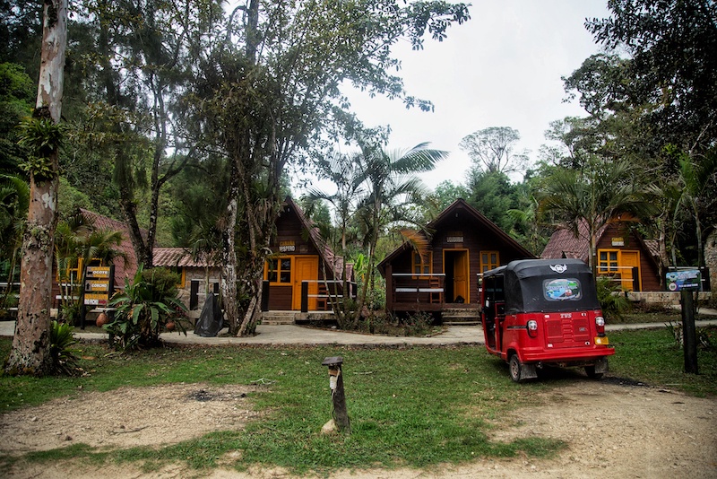 Staying in a cabana is one of the best things to do in Lagunas de Montebello, Chiapas