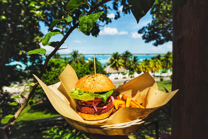 Mango Y Chile is one of the most popular Bacalar Restaurants where you can try delicious plant-based food.