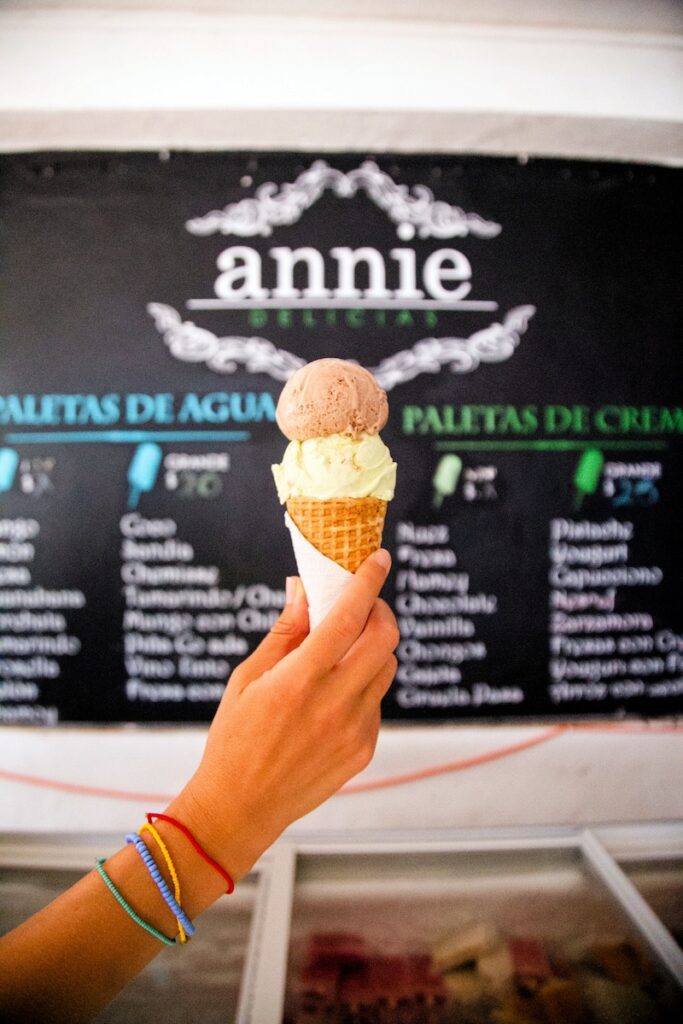 Annie Heladeria is one of the best places to grab a sweet treat in Bacalar