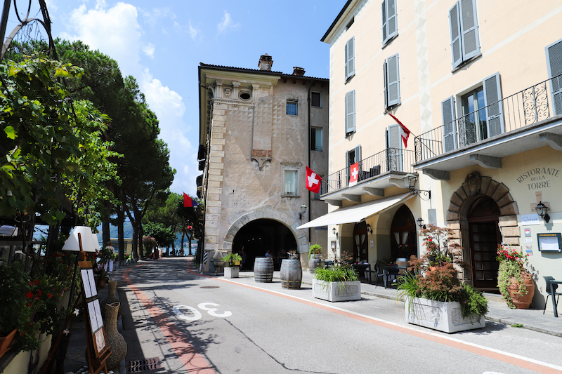 One of the best things to do in Morcote Switzerland is to take a walk around the town.