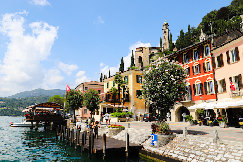 Located in Ticino, Morcote is one of the most beautiful villages in Switzerland