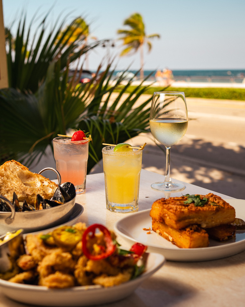 Casablanca is one of the best brunch spots in Fort Lauderdale with the view of the ocean