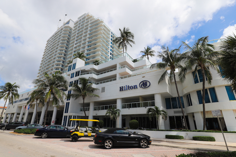 Hilton is one of the best beachfront hotels in Fort Lauderdale 