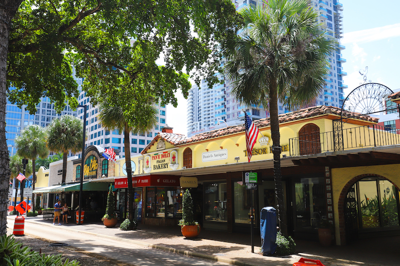 Las Olas is home to some of the best restaurants in Fort Lauderdale