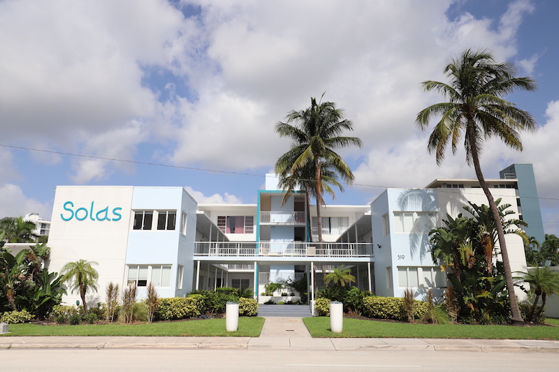 Solas is a popular hotel near Fort Lauderdale Beach