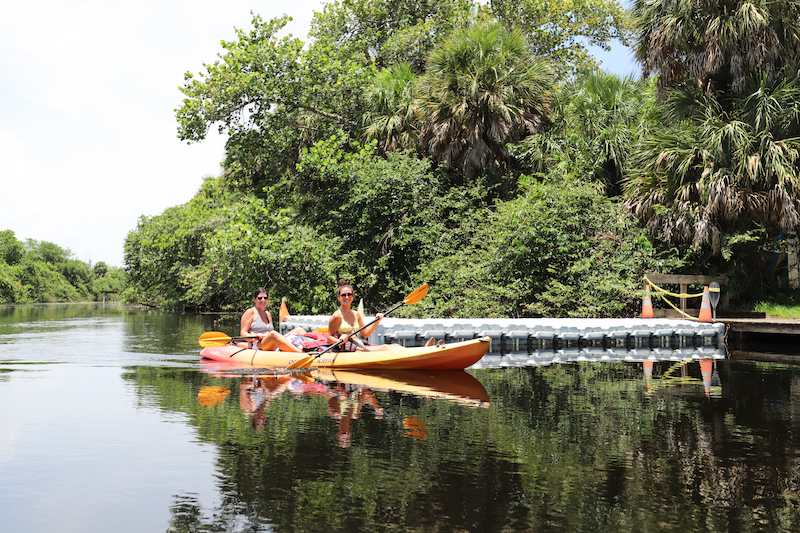 Kayaking is one of the most fun things to do in Fort Lauderale Hugh Taylor Birch State Park
