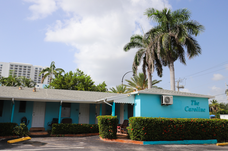 The Caroline is one of the best motels in Hollywood Beach