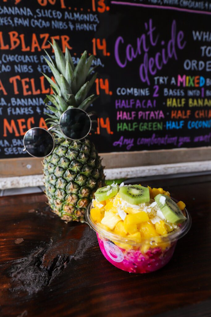 Playa Bowls is one of the best places to grab smoothies and refreshing drinks in Delray Beach