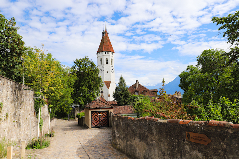 Thun Schloss is one of the most beautiufl landmarks in the Bernese region.