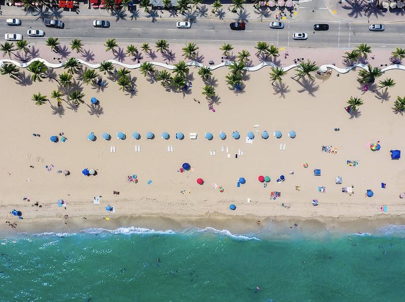 Exploring local beaches is one of the best things to do in Fort Lauderdale