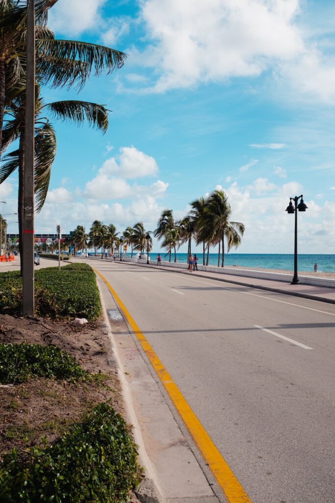 Fort Lauderdale is a popular vacation spot in winter 