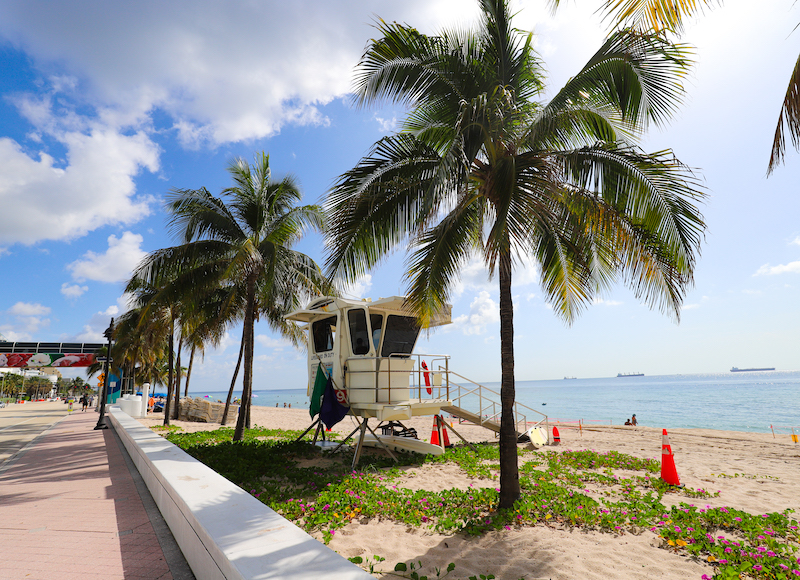 Visiting Fort Lauderdale Beach Park is one of the top things to do in Fort Lauderdale