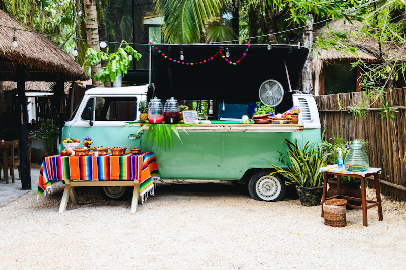 Tulum has incredible street food options.