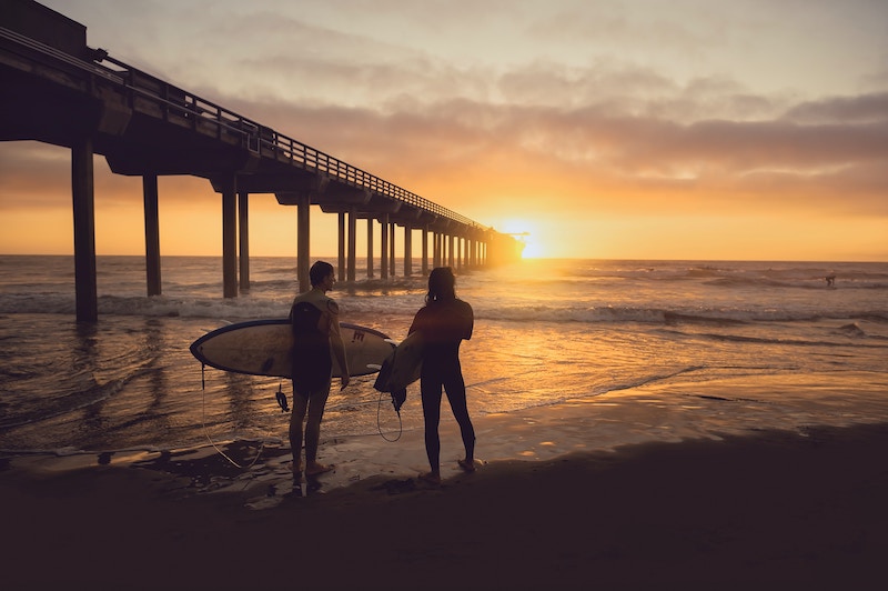 San Diego is well known for its surfing culture 