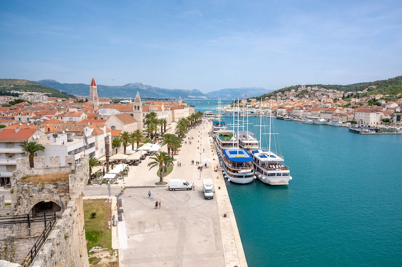 Trogir is a popular day trip from Split 